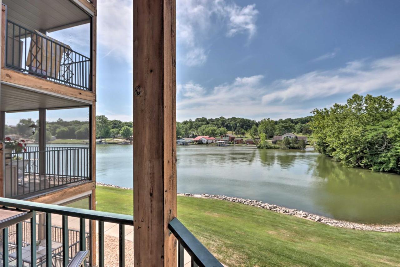 Step-Free Camdenton Condo With Boat Ramp, Dock, Slip Kültér fotó